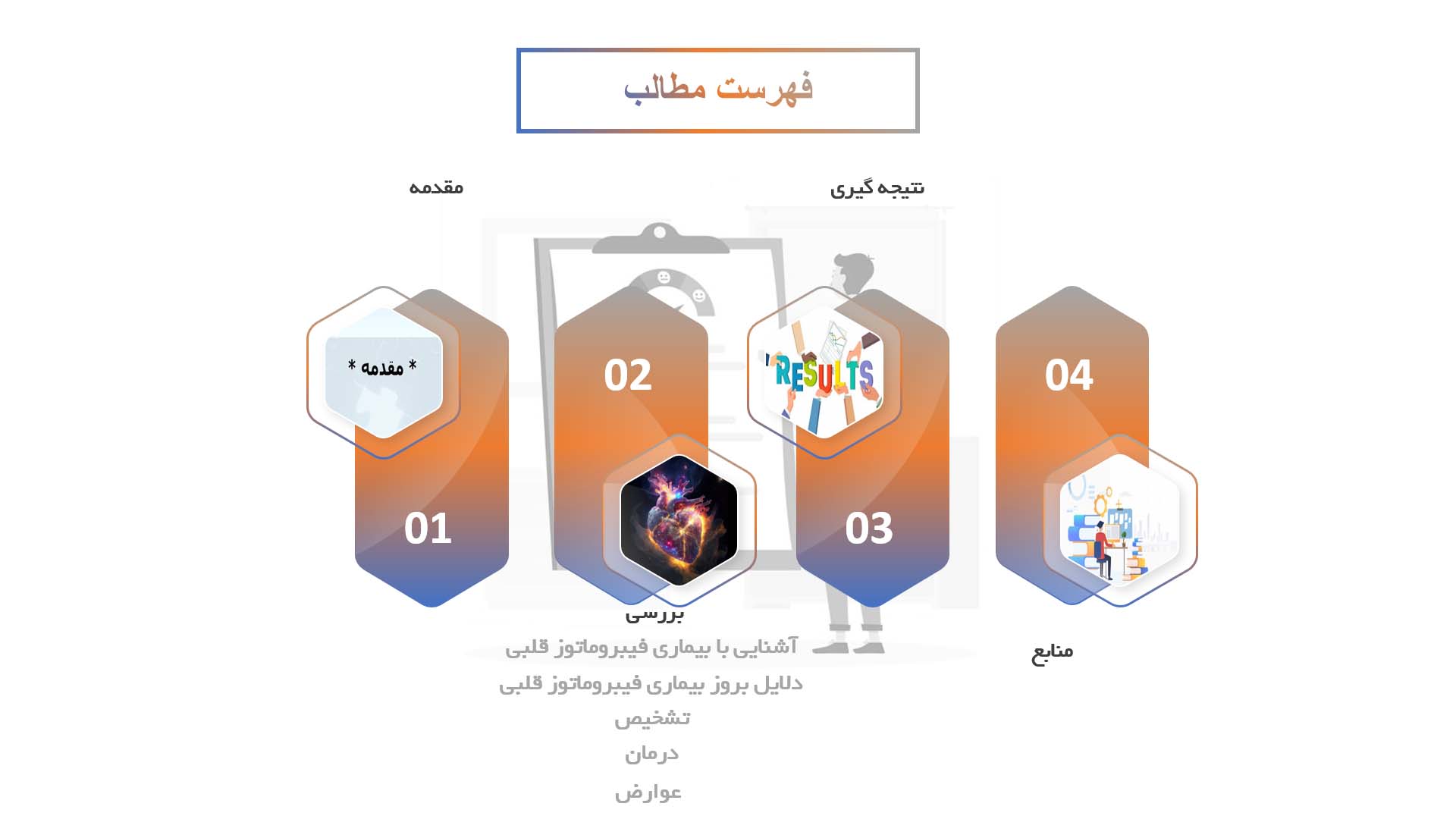 پاورپوینت در مورد بیماری فیبروماتوز قلبی